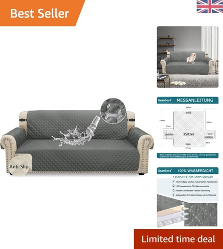 Washable seater sofa - 3-seater,