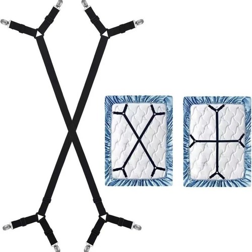 Adjustable bed sheet straps - adjustable,