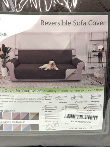 New protective sofa cover - protective,