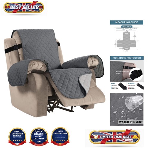 Geometric recliner chair cover - geometric,