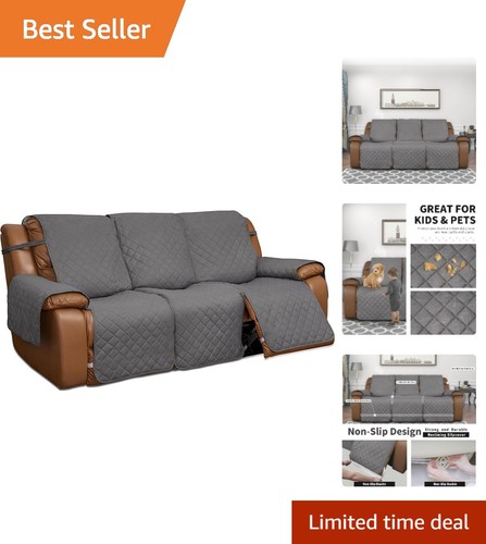 Comfortable quilted recliner - comfortable,