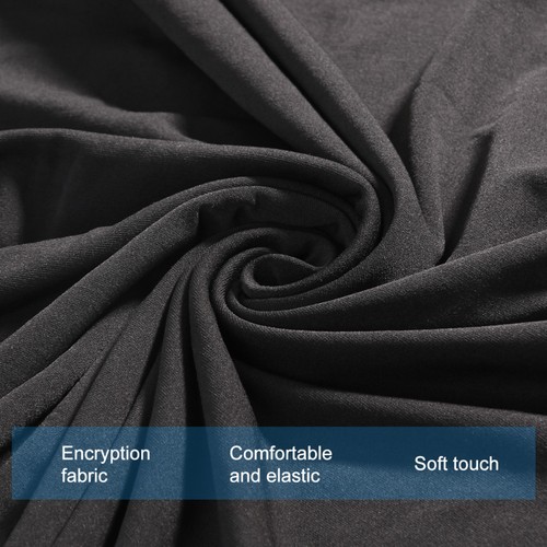 Reusable black sofa cover - reusable,