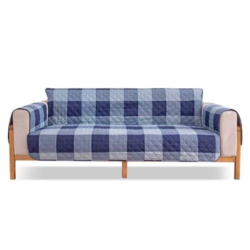 Seater quilted sofa cover - quilted,