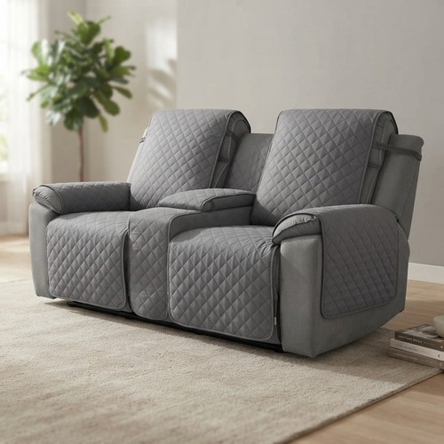 Durable microfiber loveseat - microfiber,