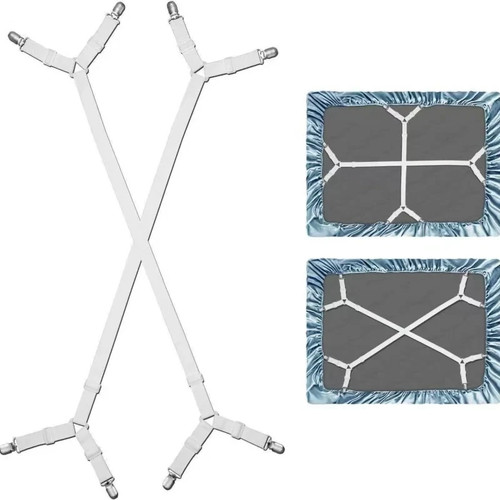 Adjustable bed sheet straps - sheet,